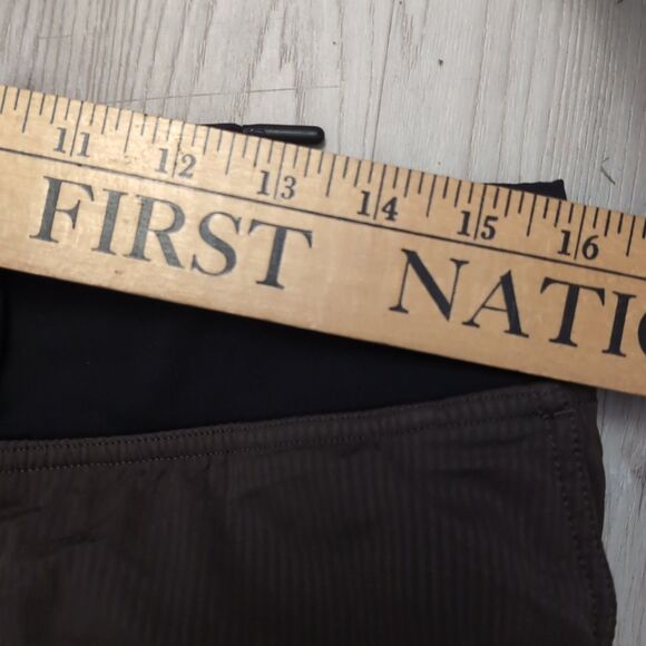 Lululemon Jogger Pants Men's 33-36 Stretch Drawstring Front Zip Pocket Unhemmed - Picture 2 of 6